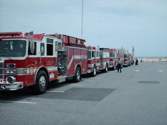 In line at the inlet in Ocean City