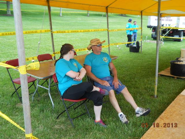 &quot;So Cliff, where did you get that go to heck hat?&quot;  2013 Spring Fling