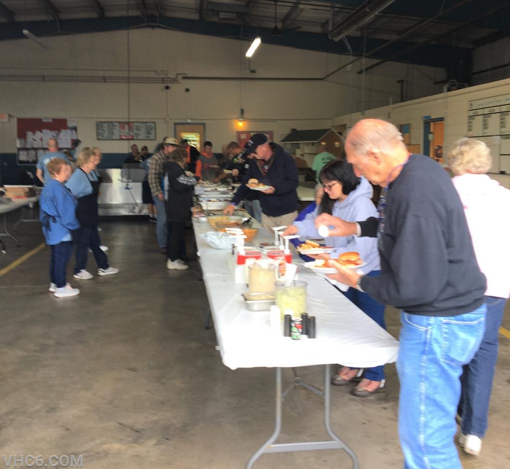 Food is kept fresh at Spring Fling 2018